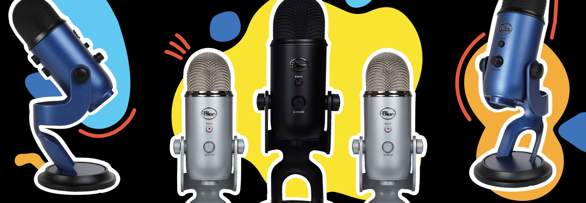 Blue yeti microphone on sale noise cancelling